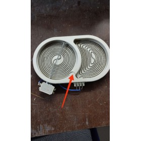 Whirlpool 481231018896 Конфорка 1000/1800W D=140mm для поверхности