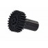 Шестерня с валом для мясорубки Braun 67051414 D=30 (24 внутренний)/60, H=58/20(79), Z=8внутренние/24