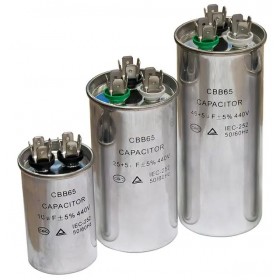 Конденсатор CBB65 40+5 mkF Metal