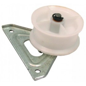 Ролик натяжения ремня + кронштейн для сушильной машины Indesit C00113879